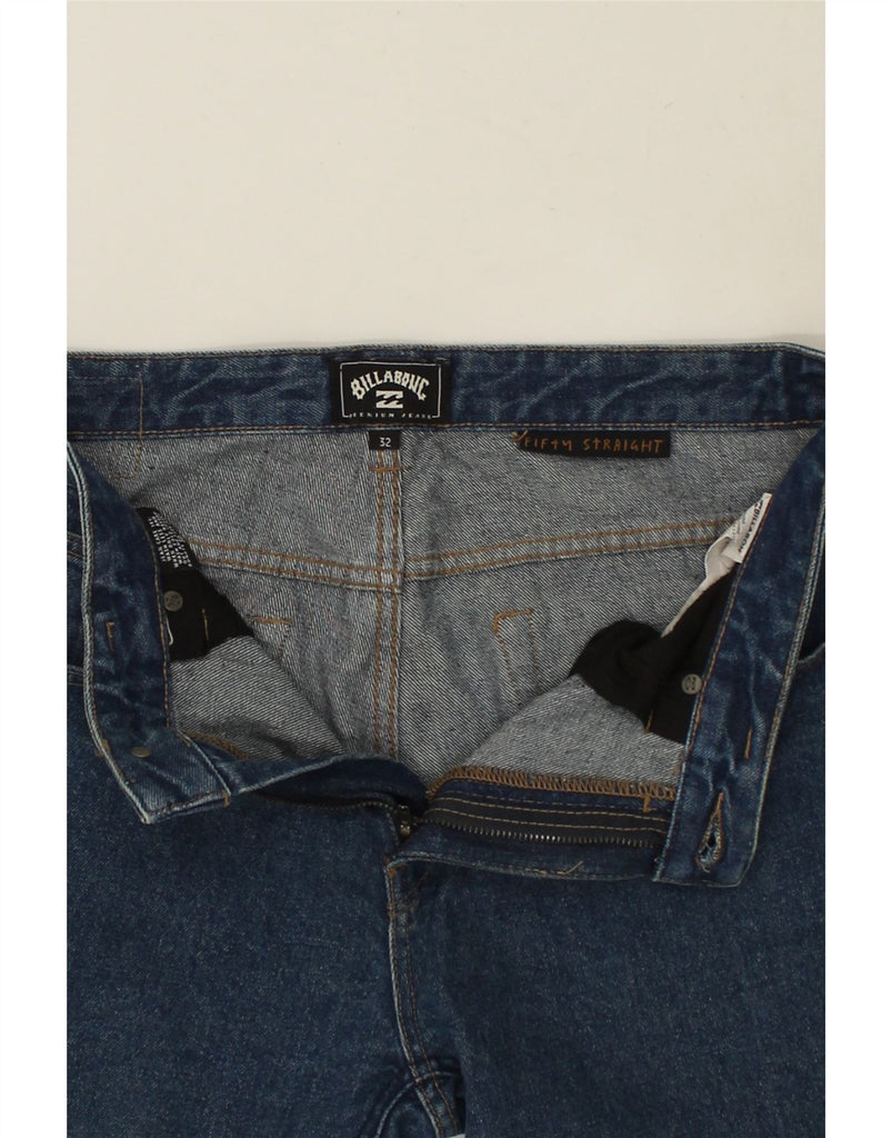 BILLABONG Mens Straight Jeans W32 L32  Blue Cotton | Vintage Billabong | Thrift | Second-Hand Billabong | Used Clothing | Messina Hembry 