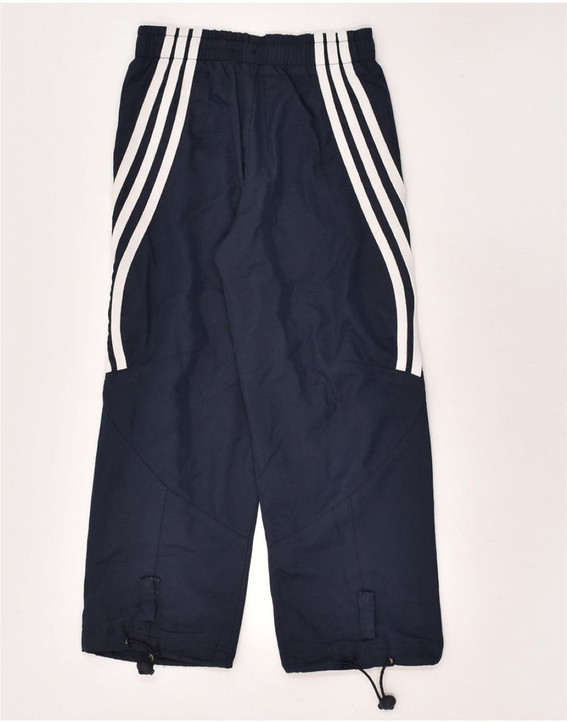 ADIDAS Boys Tracksuit Trousers 5-6 Years Navy Blue | Vintage Adidas | Thrift | Second-Hand Adidas | Used Clothing | Messina Hembry 