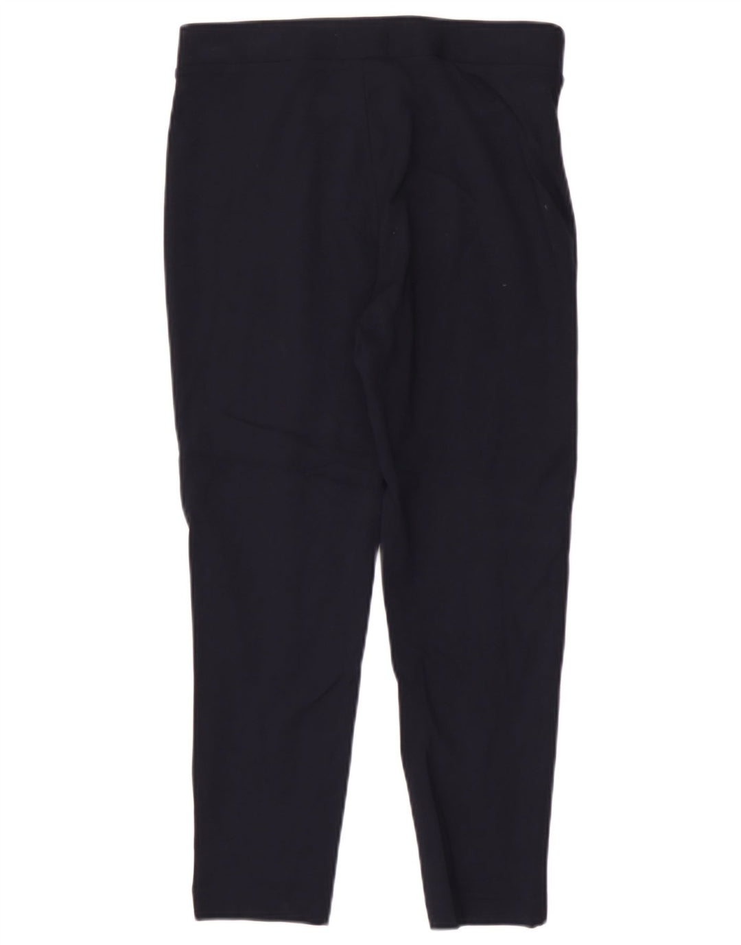 Marks & Spencer Womens Crop Leggings UK 12 Medium  Navy Blue Viscose