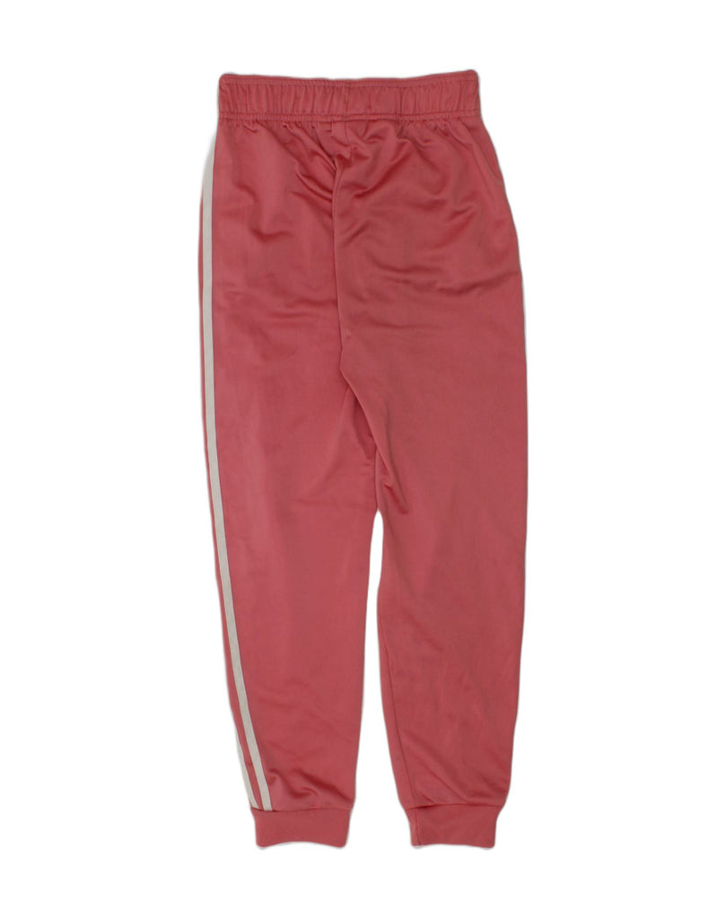 ADIDAS Girls Premium Tracksuit Trousers Joggers 11-12 Years Pink Polyester | Vintage Adidas | Thrift | Second-Hand Adidas | Used Clothing | Messina Hembry 