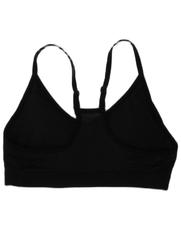 Nike Womens Dri Fit Sport Bra Top Medium Black Sports