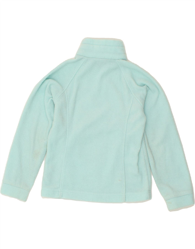 COLUMBIA Boys Fleece Jacket 7-8 Years Small  Turquoise Polyester | Vintage Columbia | Thrift | Second-Hand Columbia | Used Clothing | Messina Hembry 