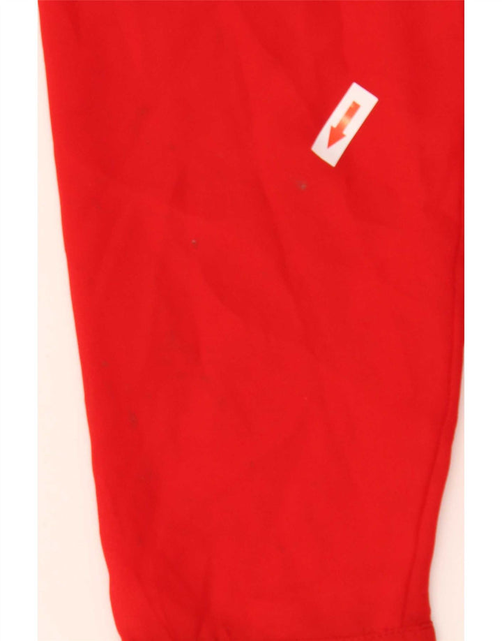 Zara Womens See Through Blouse Top UK 10 Small Red Polyester