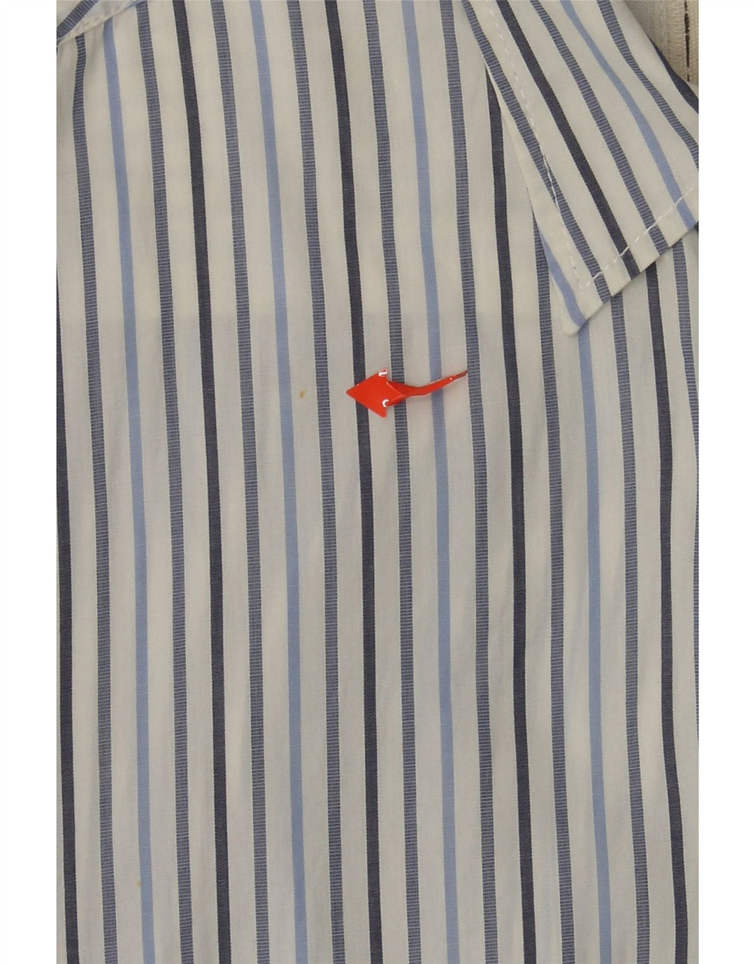 MURPHY & NYE Mens Shirt 2XL Blue Striped Cotton