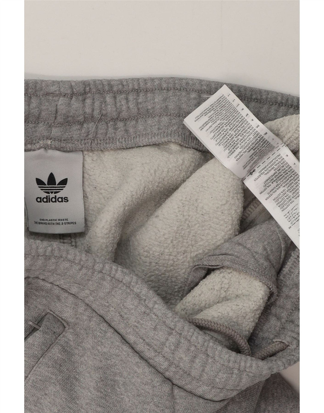 ADIDAS Mens Sport Shorts Small  Grey Flecked Cotton