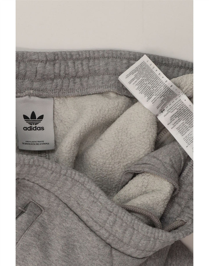 ADIDAS Mens Sport Shorts Small  Grey Flecked Cotton