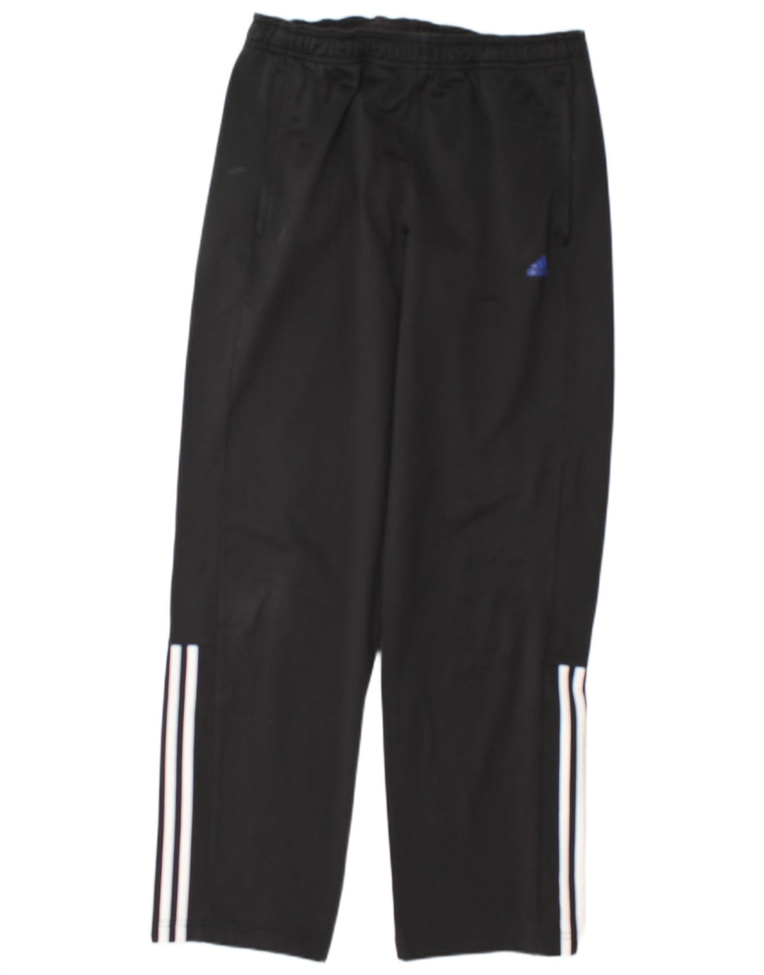 Adidas Mens Tracksuit Trousers Medium Black Polyester