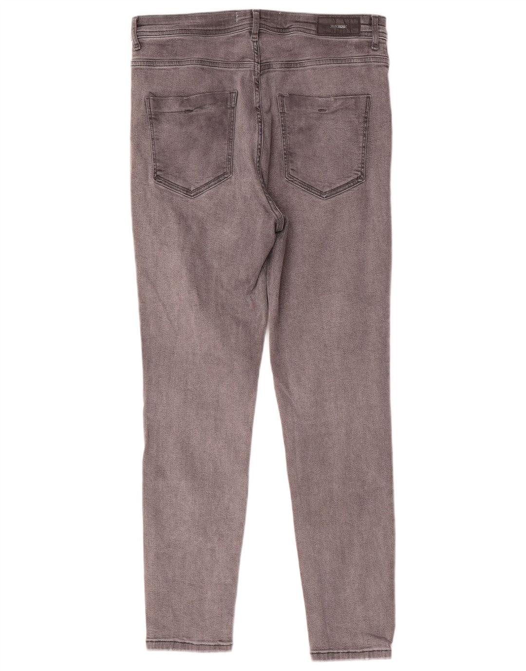 Zara Womens Skinny Jeans EU 42 Large W32 L27 Grey
