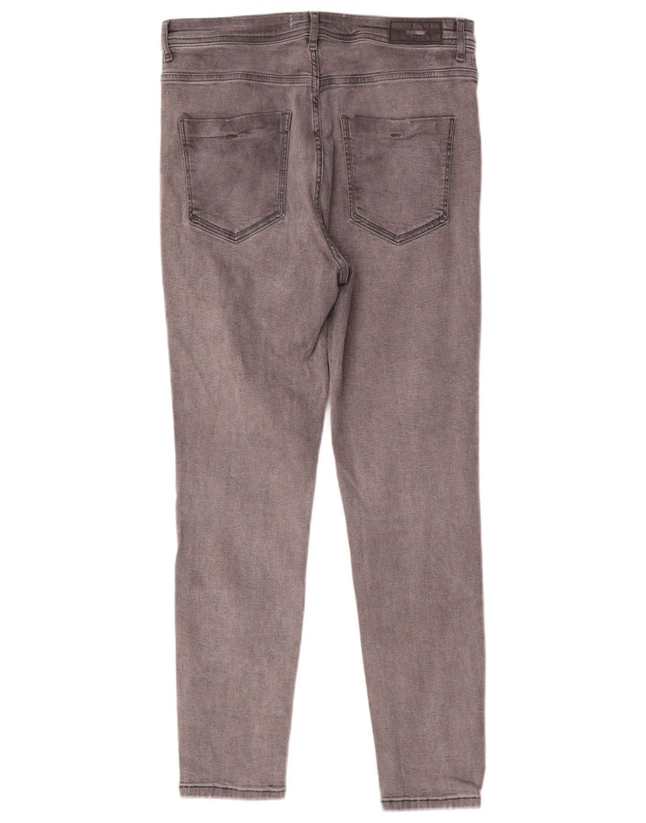 Zara Womens Skinny Jeans EU 42 Large W32 L27 Grey