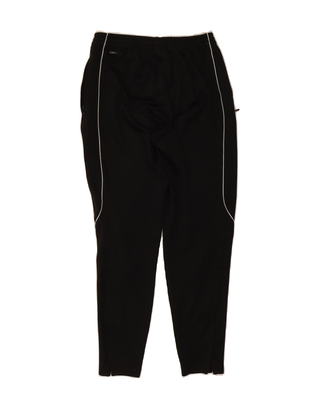 ADIDAS Womens Climalite Tracksuit Trousers UK 12 Medium  Black Polyester Vintage Adidas and Second-Hand Adidas from Messina Hembry 