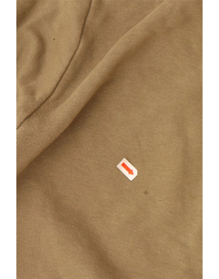 PUMA Mens Graphic Tracksuit Top Jacket Large Khaki