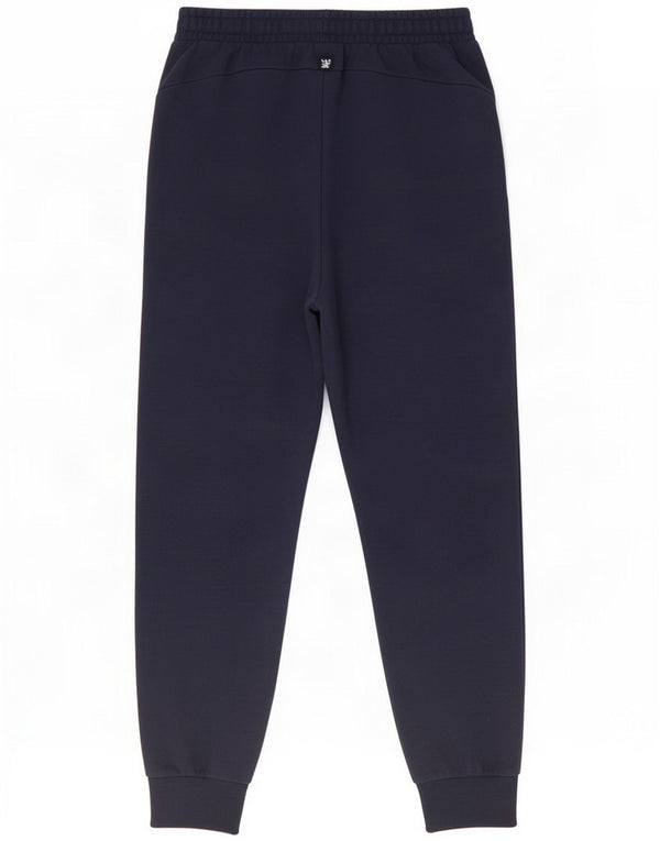 Puma Womens Graphic Tracksuit Trousers Joggers UK 10 Small Navy Blue