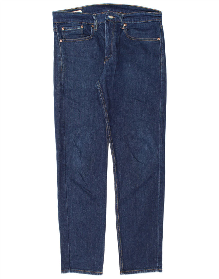 Levi's Mens 511 Slim Jeans W34 L32 Navy Blue Cotton