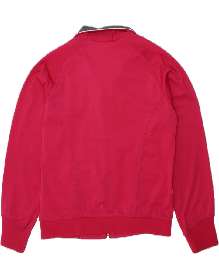 CHAMPION Girls Tracksuit Top Jacket 11-12 Years Large Pink Polyester Vintage Champion and Second-Hand Champion from Messina Hembry 