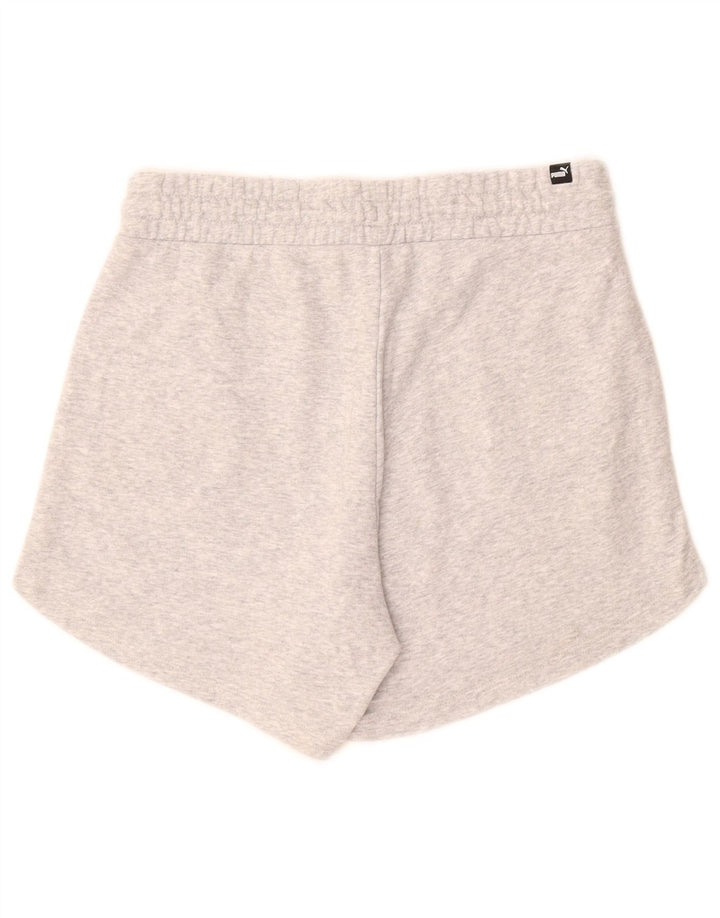 Puma Womens Sport Shorts UK 14 Medium Grey