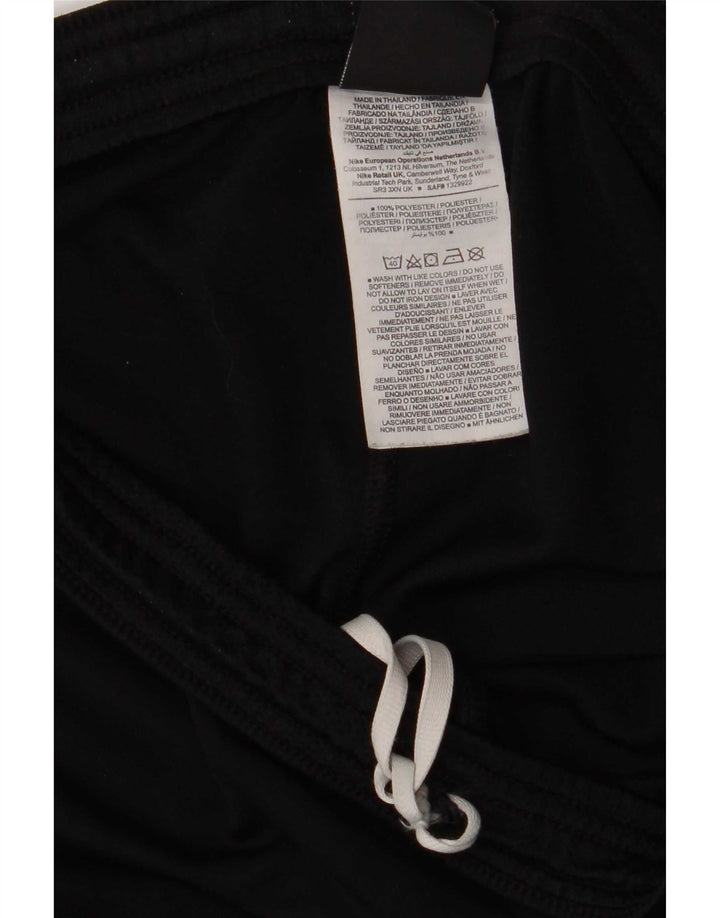 Nike Mens Tracksuit Trousers Joggers Medium Black Colourblock Polyester