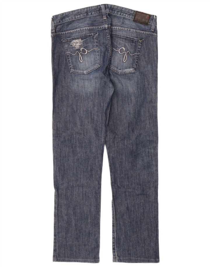 Guess Womens Slim Jeans W30 L30 Blue Cotton