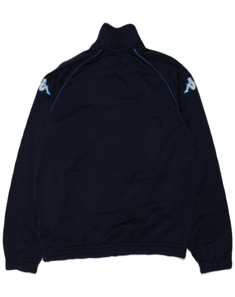 KAPPA Boys Tracksuit Top Jacket 11-12 Years Navy Blue Polyester | Vintage Kappa | Thrift | Second-Hand Kappa | Used Clothing | Messina Hembry 