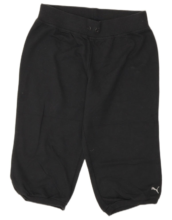 Puma Womens Bermuda Sport Shorts UK 10 Small Black