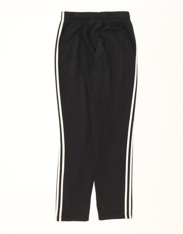 Adidas Mens Tracksuit Trousers Medium Black Cotton