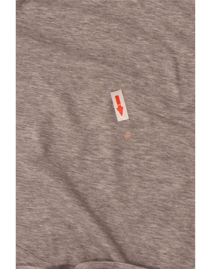 Nike Mens Graphic T-Shirt Top Small Grey Cotton