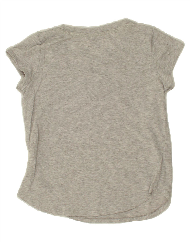 LEVI'S Girls Graphic T-Shirt Top 7-8 Years Grey Vintage Levi's and Second-Hand Levi's from Messina Hembry 