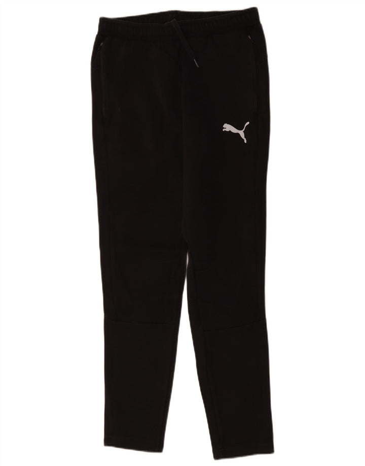 PUMA Womens Tracksuit Trousers UK 8 Small Black Cotton