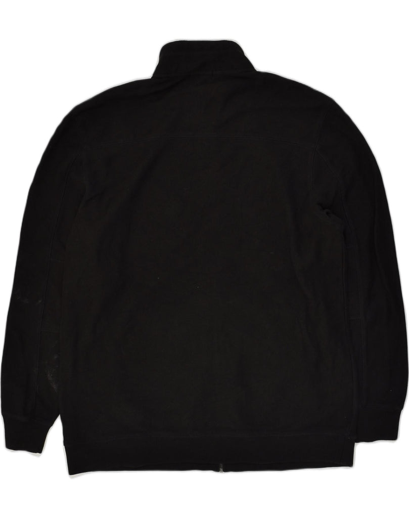 CALVIN KLEIN Mens Tracksuit Top Jacket XL Black Cotton | Vintage Calvin Klein | Thrift | Second-Hand Calvin Klein | Used Clothing | Messina Hembry 