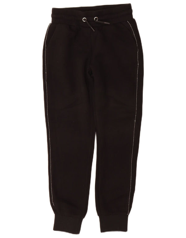 Guess Girls Tracksuit Trousers Joggers 13-14 Years Black Viscose