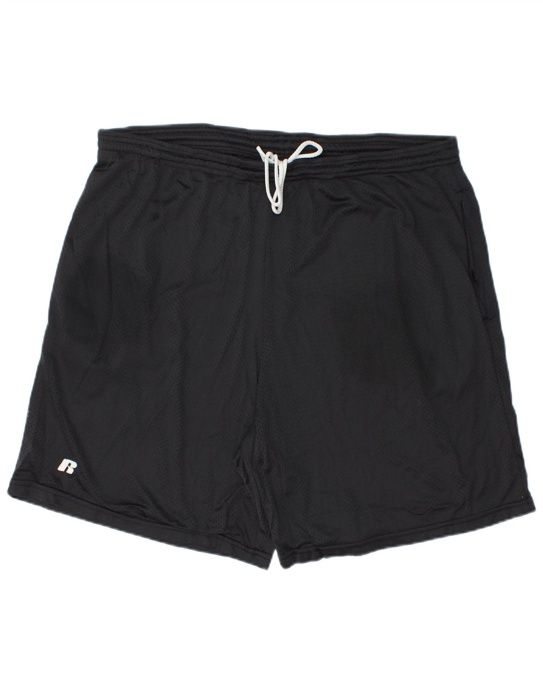RUSSELL ATHLETIC Mens Sport Shorts XL Black Nylon