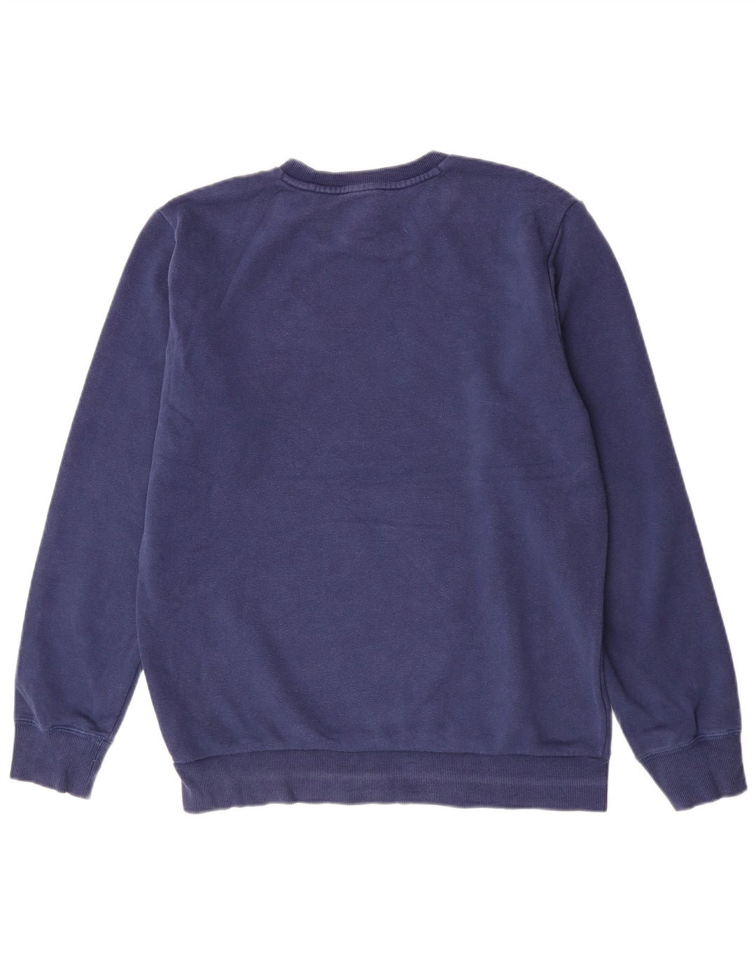 Adidas Mens Sweatshirt Jumper Medium Navy Blue Cotton