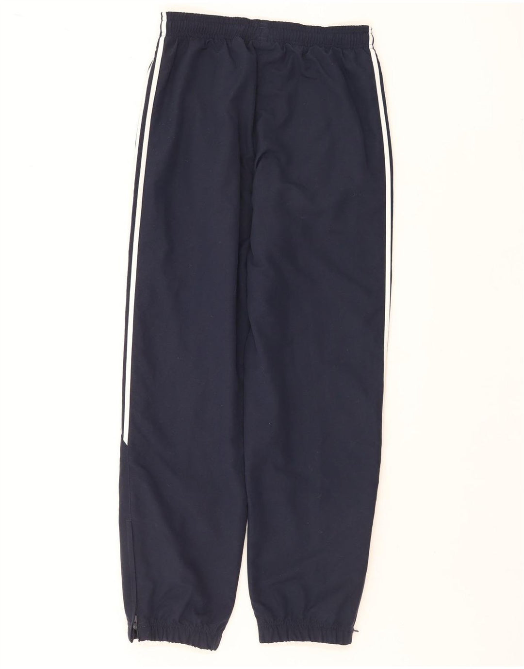 Adidas Womens Tracksuit Trousers Joggers UK 10 Small  Navy Blue Polyester
