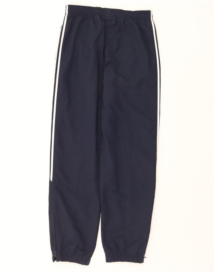 Adidas Womens Tracksuit Trousers Joggers UK 10 Small  Navy Blue Polyester