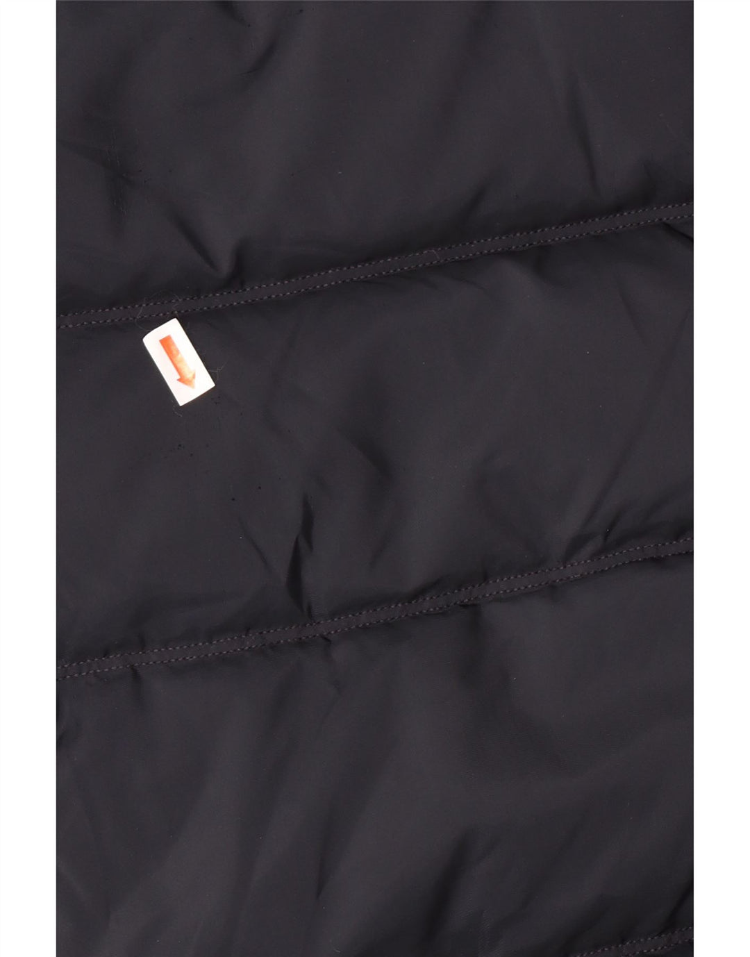 TOMMY HILFIGER Womens Hooded Padded Coat UK 10 Small Navy Blue Polyester