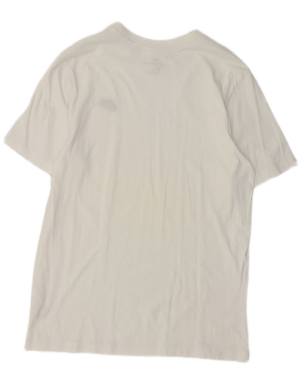 Nike Mens T-Shirt Top Medium White Cotton