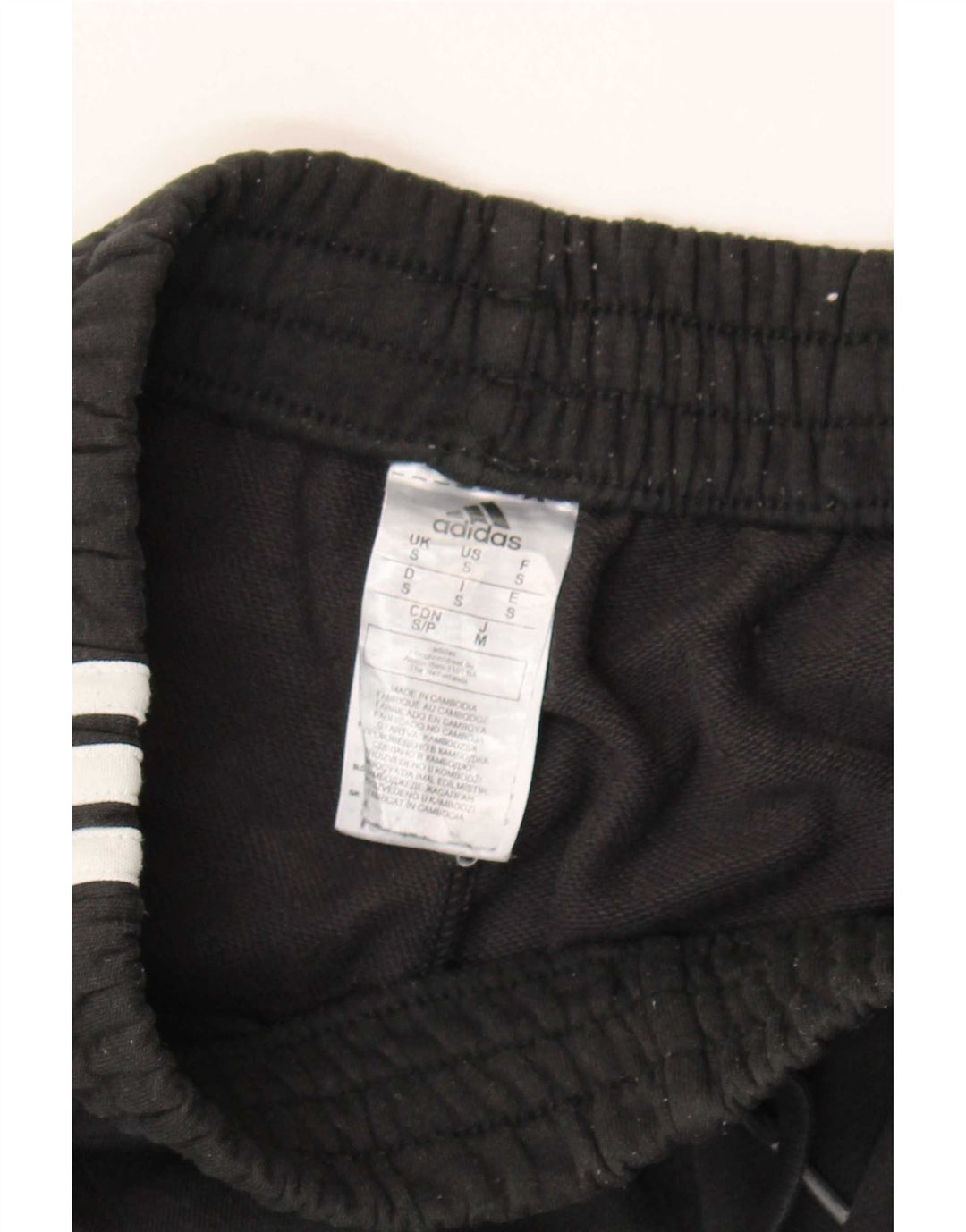Adidas Mens Sport Shorts Small Black Cotton