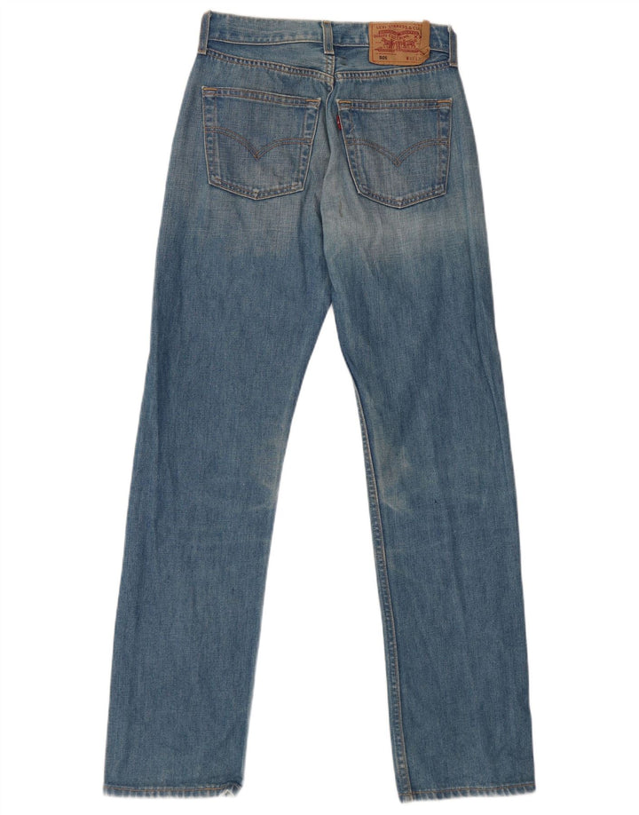 Levi's Mens 501 Straight Jeans W27 L32 Blue Cotton