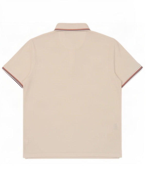 Lee Mens Regular Fit Polo Shirt XL White Cotton