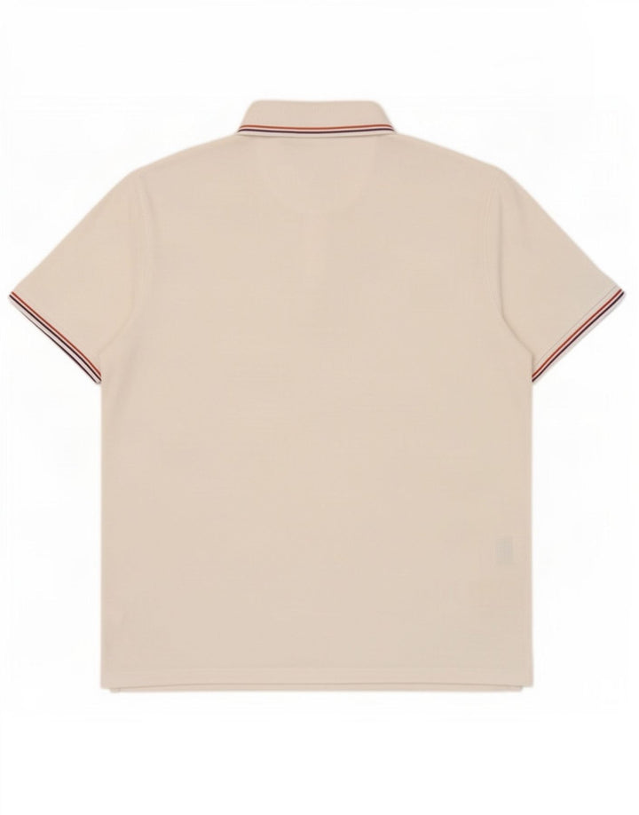 Lee Mens Regular Fit Polo Shirt XL White Cotton