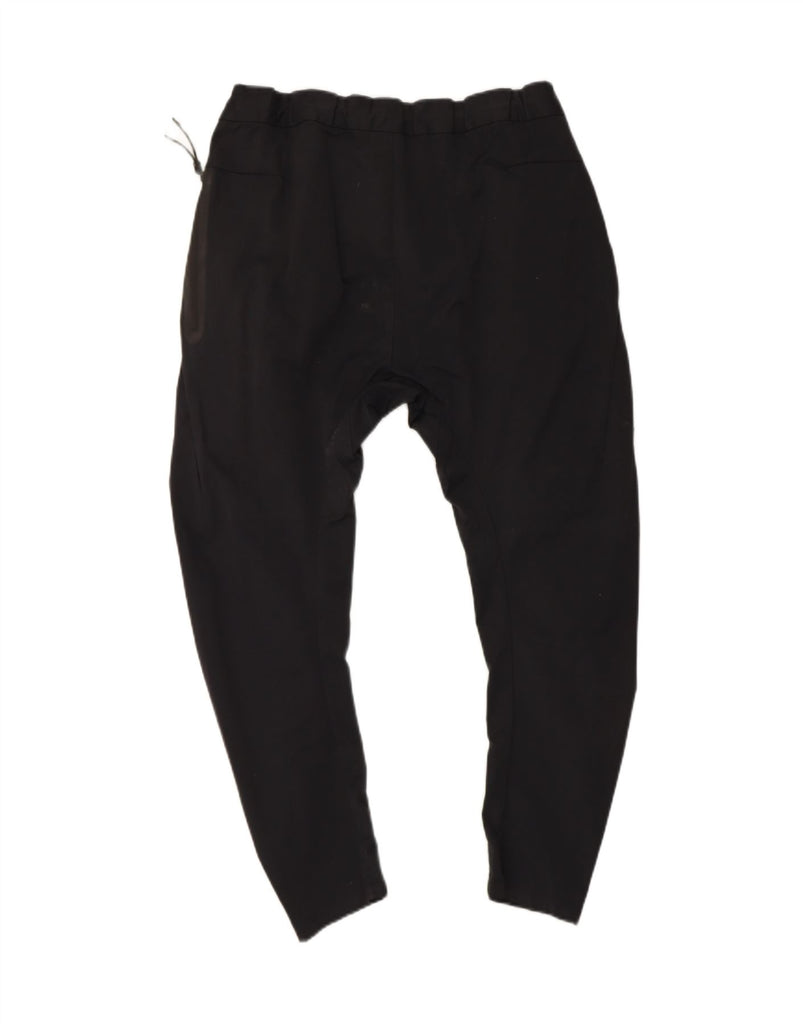 NIKE Mens Banana Cropped Trousers W34 L26 Black Nylon Vintage Nike and Second-Hand Nike from Messina Hembry 