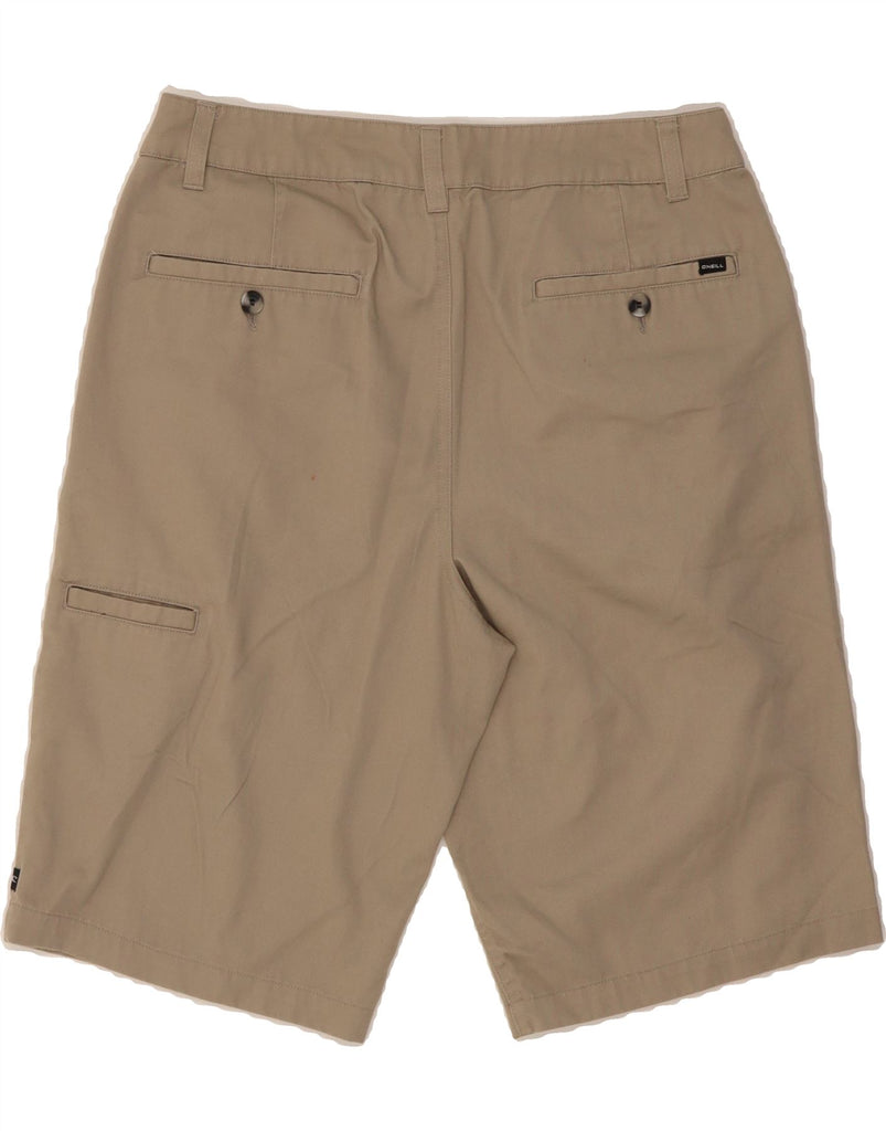 O'NEILL Mens Relaxed Fit Cargo Shorts W32 Medium Beige Polyester Vintage O'Neill and Second-Hand O'Neill from Messina Hembry 