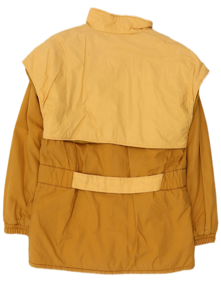 Belfe & Belfe Womens Ski Jacket IT 48 XL Yellow Colourblock Cotton