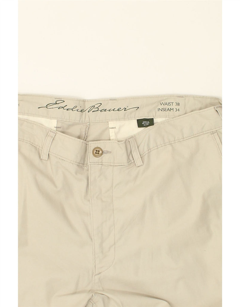 EDDIE BAUER Mens Straight Chino Trousers W38 L34  Grey Cotton | Vintage Eddie Bauer | Thrift | Second-Hand Eddie Bauer | Used Clothing | Messina Hembry 