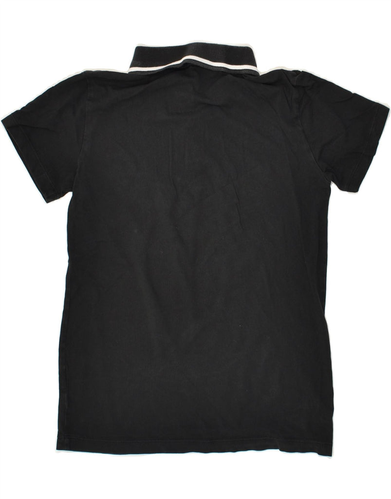 EMPORIO ARMANI Boys Polo Shirt 13-14 Years Black | Vintage Emporio Armani | Thrift | Second-Hand Emporio Armani | Used Clothing | Messina Hembry 