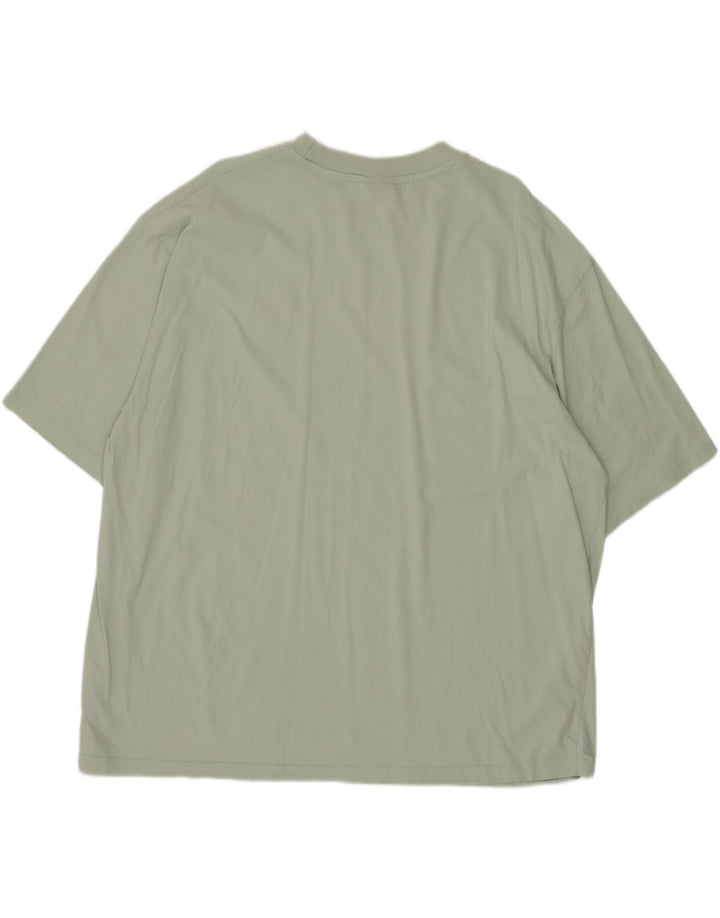 Umbro Mens T-Shirt Top 2XL Green Cotton