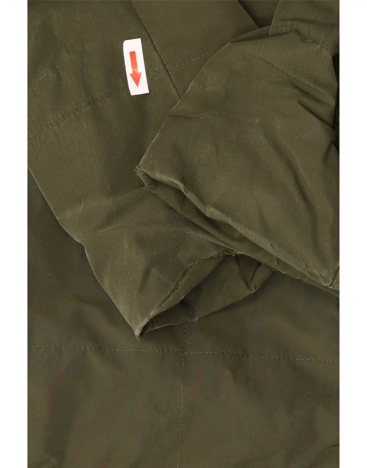 Guess By Marciano Mens Padded Jacket IT 54 2XL Khaki Polyester