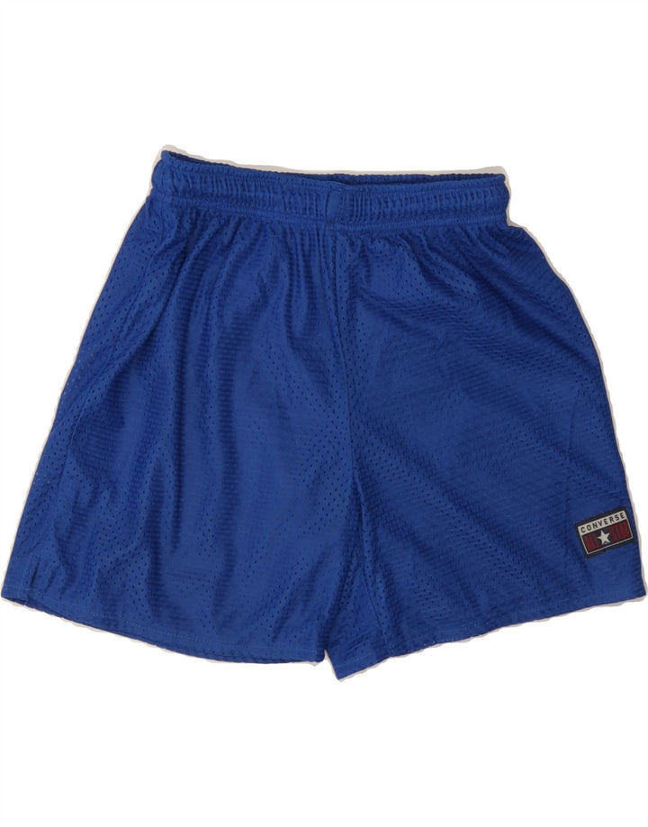 CONVERSE Boys Sport Shorts 10-11 Years  Blue Vintage Converse and Second-Hand Converse from Messina Hembry 
