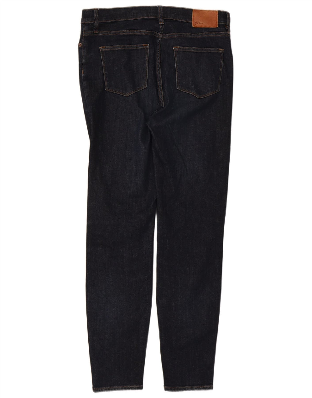 J. CREW Womens Lookout High Rise Skinny Jeans W31 L28 Navy Blue Cotton