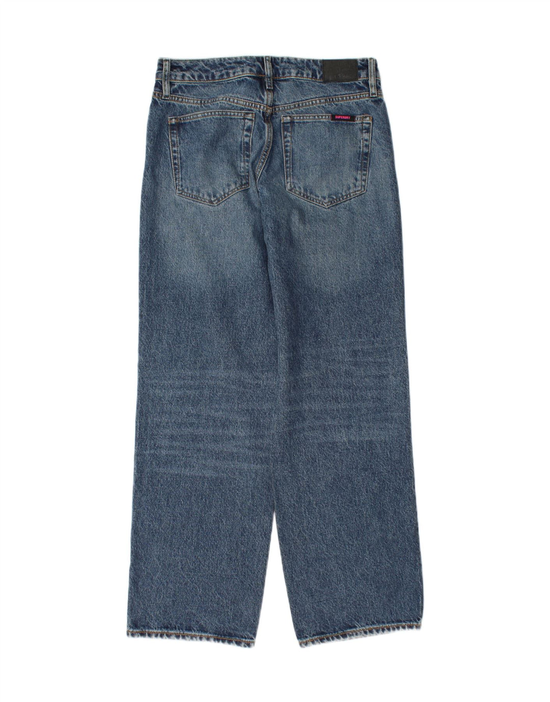 SUPERDRY Womens Straight Jeans W26 L30 Blue Cotton Vintage Superdry and Second-Hand Superdry from Messina Hembry 