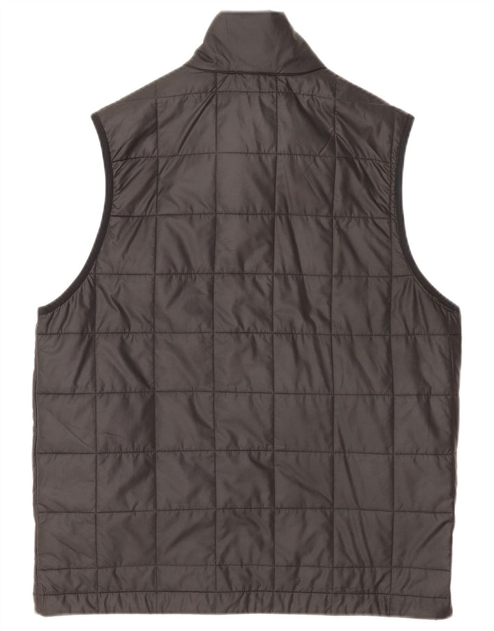 Nike Mens Padded Gilet UK 38 Medium Black Polyester